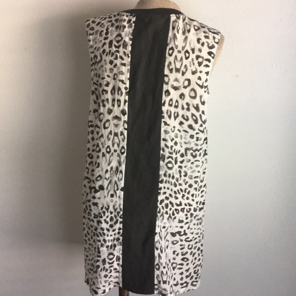 RARE I’Ogan for Target silk Leopard dress M - Picture 2 of 7